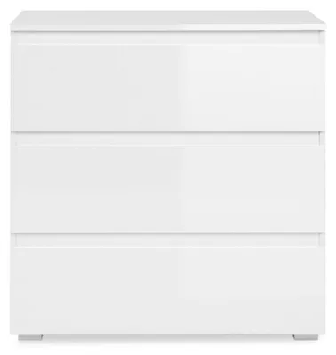 Image de CALICOSY - Commode 3 Tiroirs L80 cm - PRETORIA