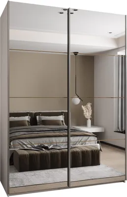 Produktbild von MEBLE KRYSPOL LUX 2 Schrank - 245,5x170x64cm - Weiß, Artisan, Silber