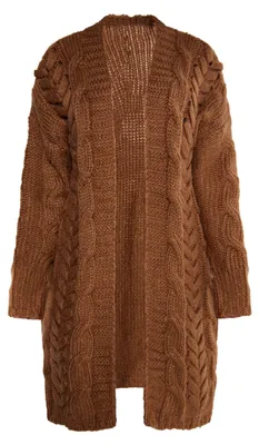 Produktbild von RISA damen strickjacke - kamel, M/L