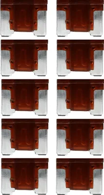 Image de baytronic 10x fusible automobile plat Mini LP brun 7,5A
