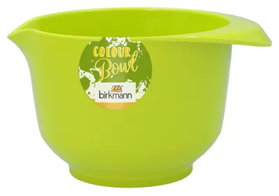 Immagine prodotto di Birkmann Colour Bowl Rühr- und Servierschüssel, Rührschüssel, Schüssel, Melaminharz, Limette, 750 ml, 708716