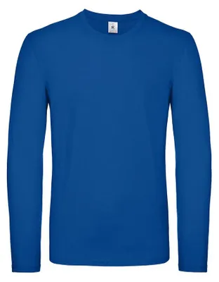 Produktbild von B&C - "#E150" T-Shirt für Herren Langärmlig FK2966 (3XL) (Königsblau)