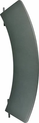 Image de Poignée de porte argentée Lave-linge Bosch Siemens 00647424 Compatible avec Balay siwamat extraklasse varioPerfect wm wae iq xlp wxl wfo wiq wh wxls wxlp