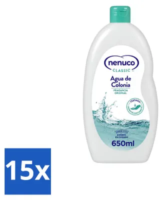 Produktbild von 15 x Nenuco Agua de Colonia Klassik Eau de Cologne - 500 ml - Vorteilspackung - 15 Stücke