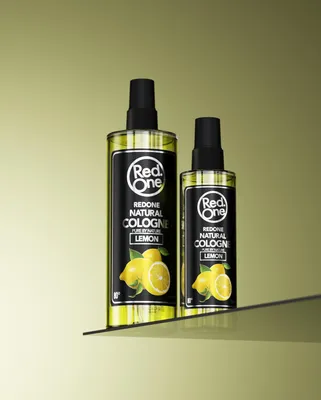 Produktbild von RedOne Cologne 400 ml – Lemon Eau de Cologne Rasierwasser Herrenduft