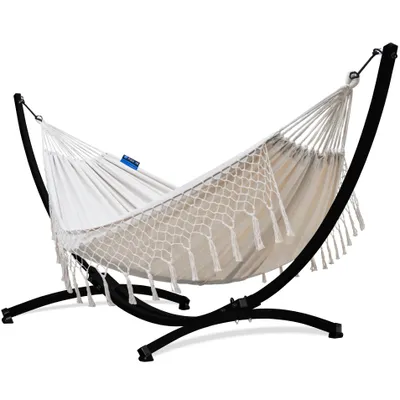 Obrázok produktu pre Potenza Hojdacia sieť s rámom Pre dve osoby Hojdačka 220x160 cm I Rám 220 kg