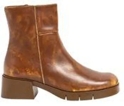 Obrázek produktu pro Dámské elegantní kotníkové boty Varsovia 1284, hnědé
