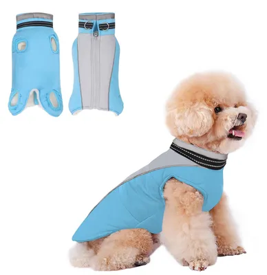 Imagen del producto de Chalecos cálidos para perros con bandas reflectantes