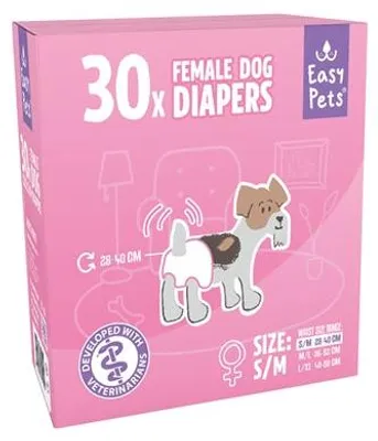 Image de Couches pour chiens Easypets (femelles)