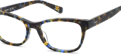 Produktbild von Fossil FOS 7201 Havana pattern blue 52/17/140 Damen Brillen