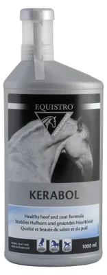Productafbeelding van EQUISTRO KERABOL vloeibaar, aanvullend voer voor paarden, 1 liter