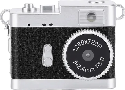 Produktbild von Keychain Camera 720P HD 5MP Digital Tiny Camera Video Recorder with 0.96in LCD Screen 32GB Memory Card LED Fill Light Black