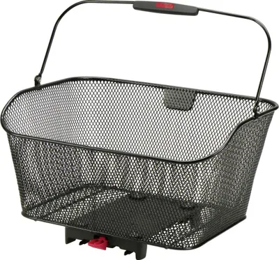 Produktbild von KlickFix City Fahrradkorb Racktime schwarz Hinterradkorb