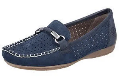 Produktbild von Rieker Mokassins Damen 31373731343330 Blau 38 EU