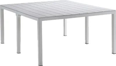 Produktbild von Dmora Gartentisch Varda 292x86x74 cm Weiß 12 Plätze