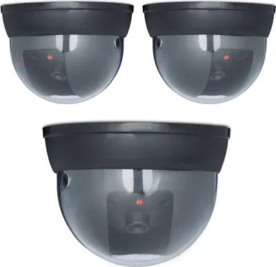 Produktbild von relaxdays 3 x Dummy Kamera Dome