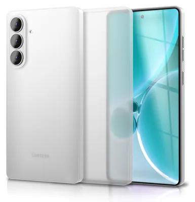 Produktbild von NALIA Ultra Slim Hardcase für Samsung Galaxy S26 Plus – Matt & 0.3mm Dünn – Thin Cover & Kamera-Vollschutz – Marke aus Berlin – Weiß Transparent