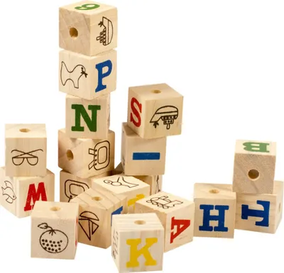 Productafbeelding van Duvo+ Houten Smart Cubes L - 18pcs
