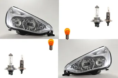 Imagen del producto de Johns, faros antiniebla compatibles con Ford Galaxy, modelo 06, del 05/06 al 06, + juego de bombillas, lado izquierdo y derecho