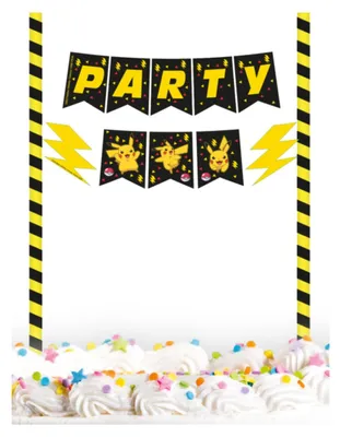 Image de Décoration de gâteau Pokemon Pikachu