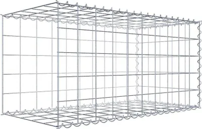 Obrázek produktu pro Přídavný gabion typ 2 100 cm x 50 cm x 50 cm (D x V x H), velikost ok 10 cm x 10 cm, spirála