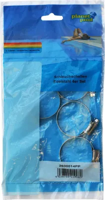 Produktbild von Schlauchschellen Edelstahl 4-er Set 30-45mm