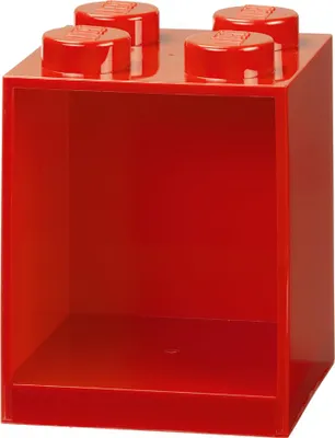 Immagine prodotto di LEGO 41141740 LEGO Bausteinregal SCUDO DI MATTONI 4, Lunghezza: 159 mm, grigio