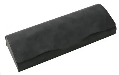 Produktbild von GKA Brillenetui mit Magnetverschluss schwarz Wildleder Brillenbox Brillentasche Magnet Brille