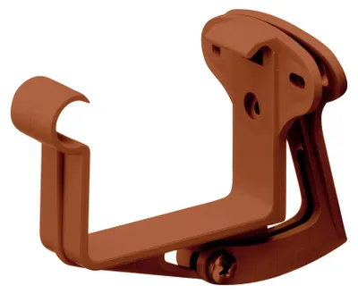Produktbild von INEFA Stirnbretthalter justierbar, kastenrinne NW83 / 83mm, Braun Dachrinnenhalter Dachrinnenzubehör, einfache Montage, Germany