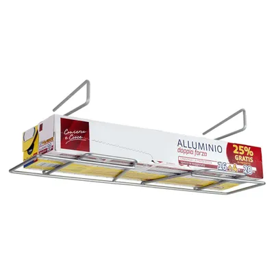Productafbeelding van Metaltex Keukenfoliehouder, 33x12x9 cm, zilver