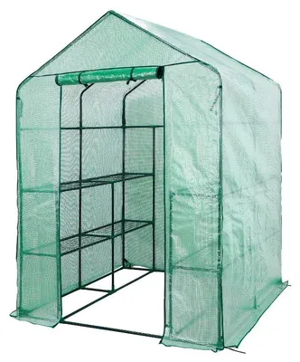 Obrázek produktu pro Skleník Lendo Online, rozměry 143x143x195 cm, zelený, fólie PE