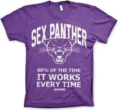 Produktbild von Panther T-Shirt - Medium - Purple