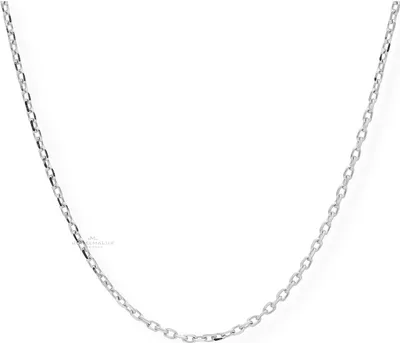 Produktbild von JuwelmaLux Halskette 925/000 Sterling Silber rhodiniert Anker JL18-05-0263 50 cm