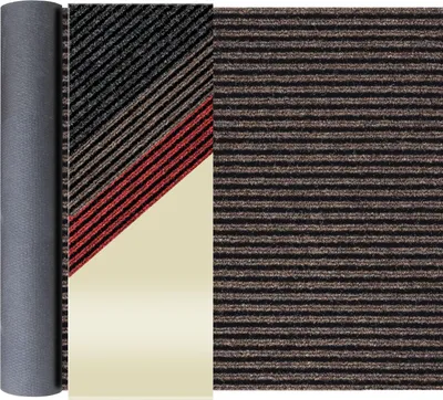 Produktbild von Primaflor Schmutzfangläufer GIN - Braun meliert - 2,00m x 30,00m