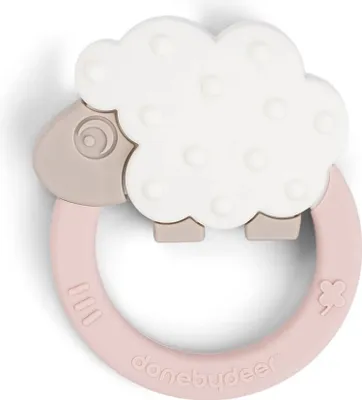 Produktbild von Done By Deer Sheepy Beißring Rosa Rosa One Size