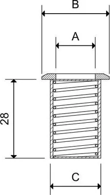 Produktbild von Staubschutz-Federschließblech SEVAX Ø 20 - 847520