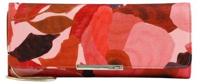 Immagine prodotto di Ted Baker pochette  Malisae Printed Clutch Bag Dk - Orange rosso