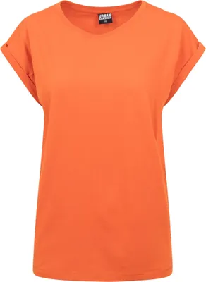 Produktbild von Urban Classics Ladies - EXTENDED SHOULDER Shirt orange - XS