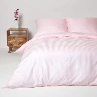 Immagine prodotto di Famanu, lenzuola in 100% cotone egiziano, 330 fili, colore rosa
