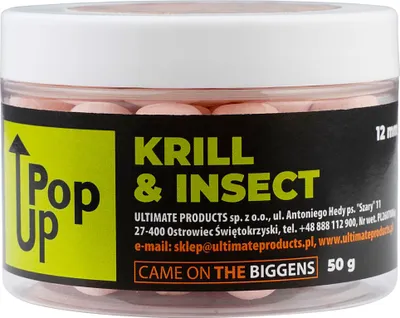 Obrázok produktu pre Ultimate Products Krill Insects Pop-ups 12 mm guľôčky