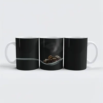 Produktbild von raxxa Premium-Tasse "Kaffeebohnen"