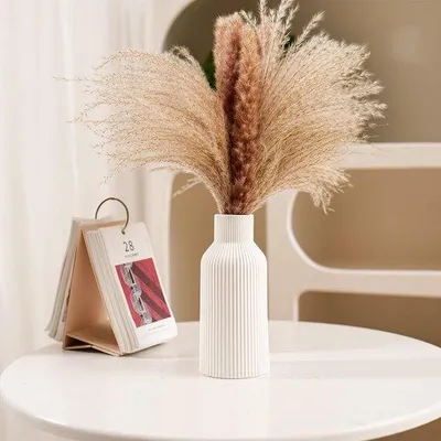 Zdjęcie produktu dla Wyjątkowe, abstrakcyjne donice do wnętrz, idealne do dekoracji salonu w stylu retro