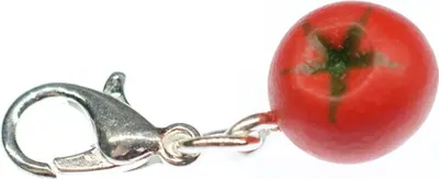 Produktbild von Tomate Charm Anhänger Bettelarmband Miniblings Charms Tomaten Gemüse Obst Frucht