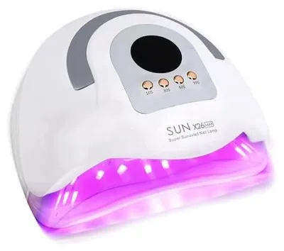Zdjęcie produktu dla Lampa UV LED do paznokci żelowych 380W automatyczny czujnik 4 timery