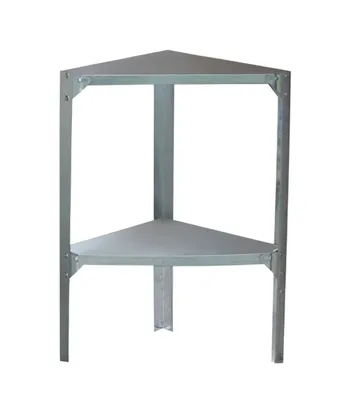 Zdjęcie produktu dla Półka narożna G21 42 x 42 cm, do altanek i szklarni
