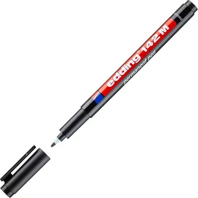 Obrázek produktu pro Edding 4-142001, Černá, Pokuta, Černá, Kulatý, 1 mm, Německo