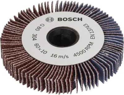 Immagine prodotto di Rullo a lamelle BOSCH, 10 mm, grana 80, accessori PRR / TEXORO