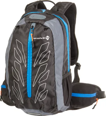 Produktbild von M-Wave Bikepacking Rucksack schwarz 12x28x46 cm 15 ltr.