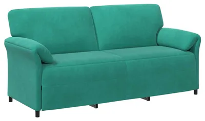 Produktbild von vidaXL 3-Sitzer-Sofa Türkis 198 x 83 x 95 cm Samt
