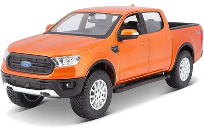 Produktbild von Maisto 31521 - Modellauto - Ford Ranger (orange, Maßstab 1:27)